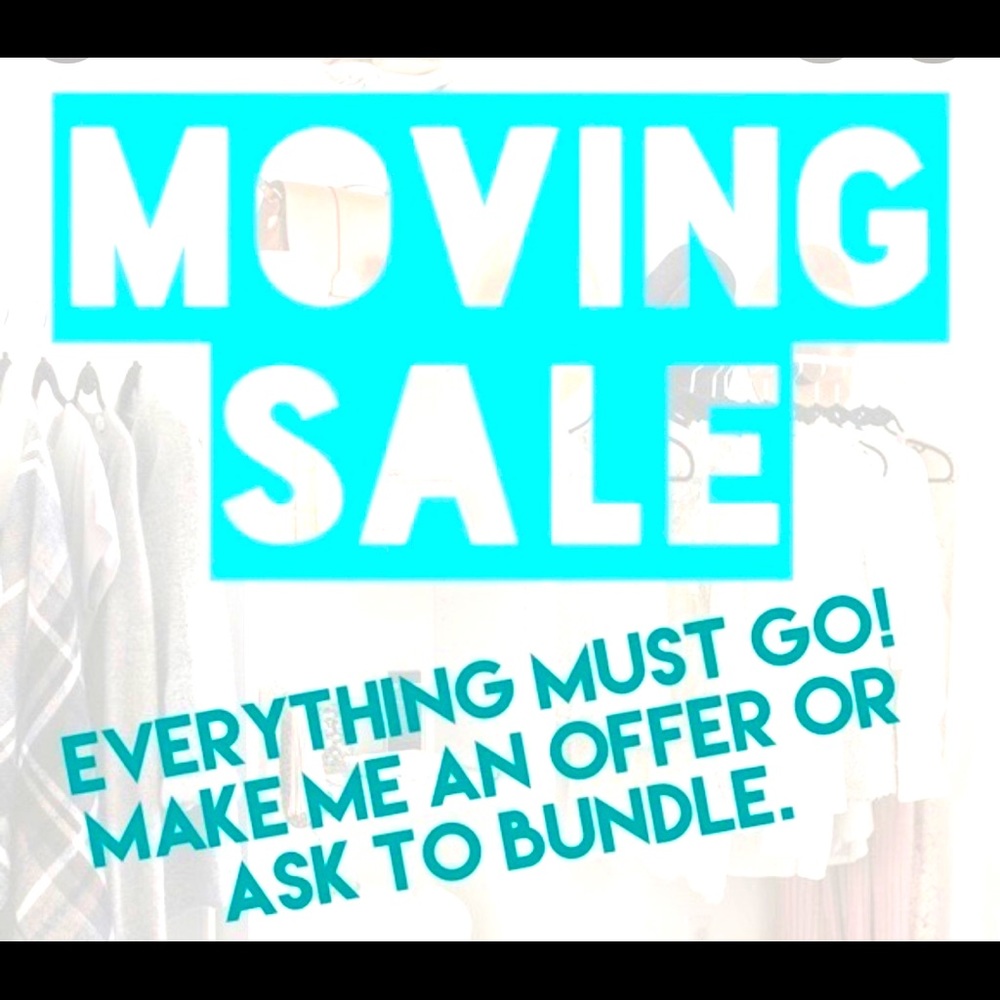 🤩🤩 MOVING SALE! 🤩🤩